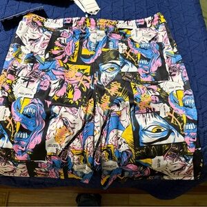 Bold Graphic Men's Athletic Shorts